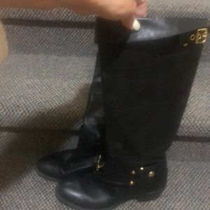 Vince Camuto black over the knee boots